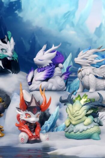 Original Character Trading Figures Party with Dragons Together with Loong 10 cm Assortment (8)