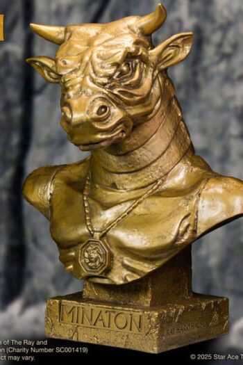 Ray Harryhausen Soft Vinyl Statue Minaton Bust 50 cm