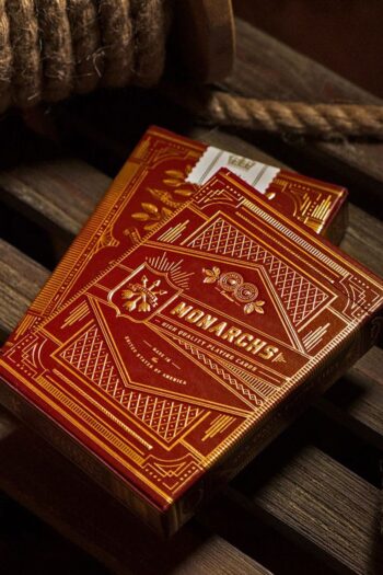 Monarchs Playing Cards Red