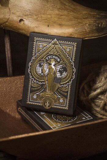 Tycoon Playing Cards Black