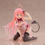 To Love-Ru Darkness PVC Statue Desktop Cute Figure Lala Chinese Dress Ver. 13 cm