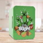 Minecraft Mini Fridge Thermoelectric Cooler 4l