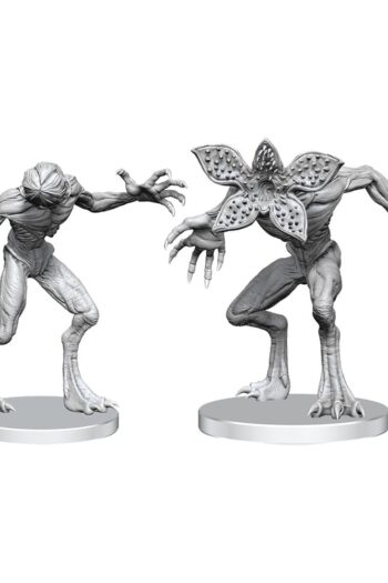 Stranger Things Unpainted Miniatures Demogorgons