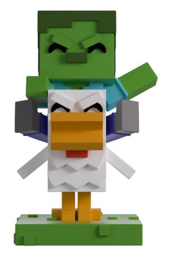Minecraft Vinyl Figure Chicken Jockey 12 cm