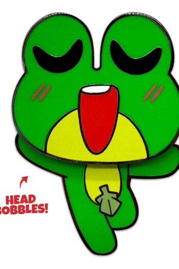 Cult of The Lamb Pin Badge Dancer Bobble Head B 5 cm