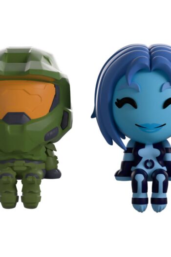 Halo Vinyl Figures The Master Chief & Cortana Monitor Buddiez