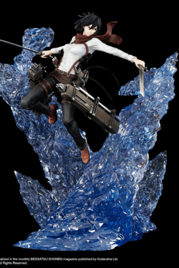Mikasa Ackerman - Kitsune Statue Attack On Titan - Attacco Dei Giganti By Kitsune