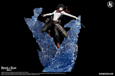 Mikasa Ackerman - Kitsune Statue Attack On Titan - Attacco Dei Giganti By Kitsune - immagine 3