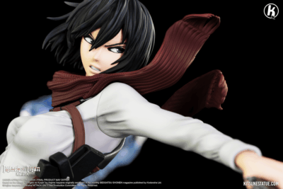 Mikasa Ackerman - Kitsune Statue Attack On Titan - Attacco Dei Giganti By Kitsune - immagine 2