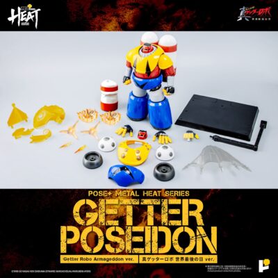 Pose Plus Metal Heat Getter Robot Armageddon - Getter Poseidon (Armageddon Ver.) by Pose Plus - immagine 11