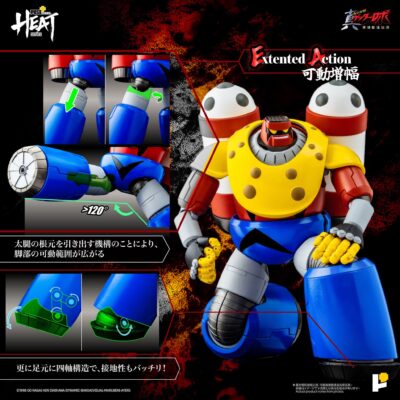 Pose Plus Metal Heat Getter Robot Armageddon - Getter Poseidon (Armageddon Ver.) by Pose Plus - immagine 7