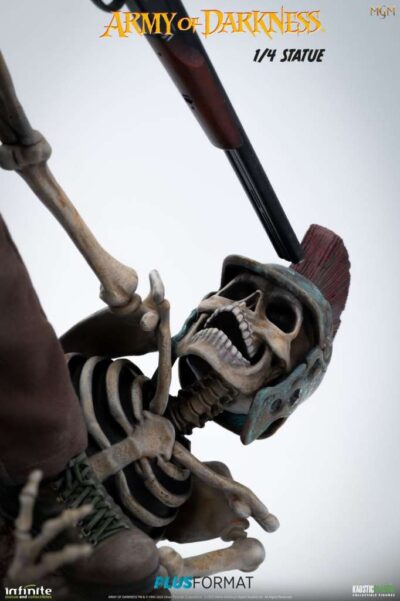 Ash Armata Delle Tenebre Army of Darkness ash 1/4 plus format statue by Infinite Statue - immagine 9