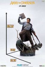 Ash Armata Delle Tenebre Army of Darkness ash 1/4 plus format statue by Infinite Statue - immagine 10