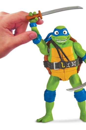 Teenage Mutant Ninja Turtles: Mutant Mayhem Ninja Shouts Action Figure Leonardo 14 cm