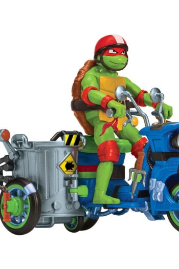 Teenage Mutant Ninja Turtles: Mutant Mayhem Action Figure Raphael & Scooter with Sidecar 11 cm