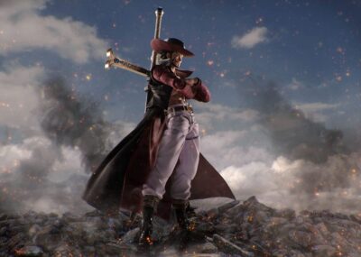 One Piece S.H.Figuarts Action Figure Dracule Mihawk Hawkeye 17 cm by Bandai - immagine 11