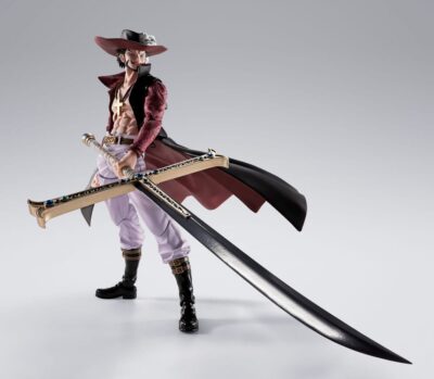One Piece S.H.Figuarts Action Figure Dracule Mihawk Hawkeye 17 cm by Bandai - immagine 9