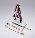 One Piece S.H.Figuarts Action Figure Dracule Mihawk Hawkeye 17 cm by Bandai - immagine 2