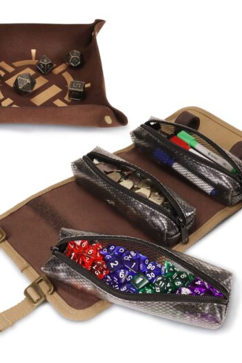 Enhance Board Game Canvas Dice Roll Case