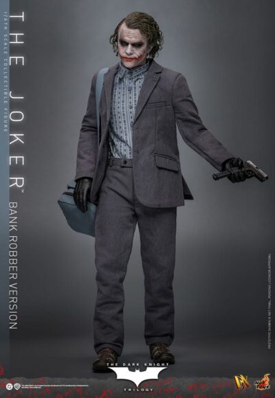 The Dark Knight DX Action Figure 1/6 The Joker (Bank Robber Version) 30 cm by Hot Toys - immagine 10