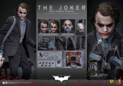 The Dark Knight DX Action Figure 1/6 The Joker (Bank Robber Version) 30 cm by Hot Toys - immagine 2