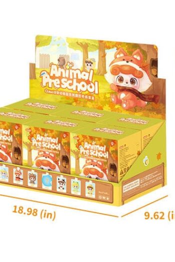 QKid: Animal Preschool Series Blind Box figure 18 cm Display (6)