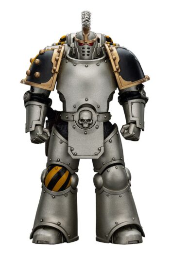 Warhammer The Horus Heresy Action Figure 1/18 lron Warriors Command Squad Chosen with Legion Standard 12 cm