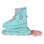 Mattel Classic by Loungefly Crossbody Barbie Figural Skate