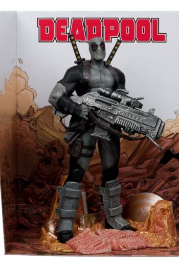 Marvel Collection PVC Statue 1/6 Deadpool (Deadpool #1)(Grey Suit Chase) 27 cm