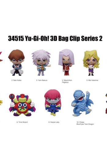 Yu-Gi-Oh PVC Bag Clips Series 2 Display (24)