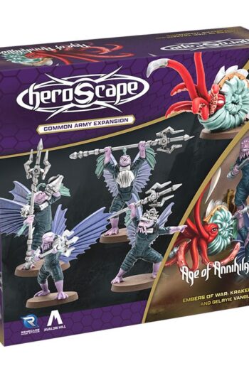 Heroscape Army Expansion Embers of War: Krakenling & Gelryie Vanguards *English Version*