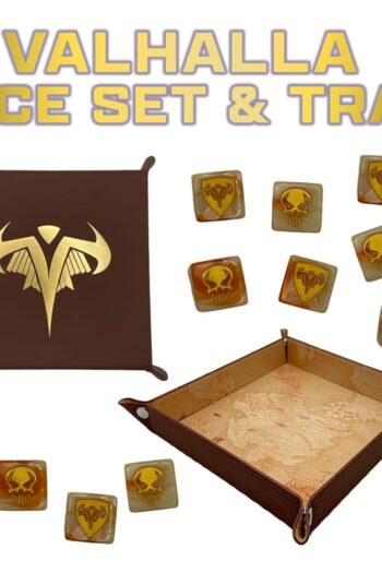 Heroscape Dice & Tray Set Valhalla   *English Version*