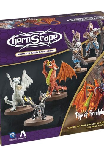Heroscape Army Expansion Embers of War: Greatbow Archers and Scions of Icaria *English Version*