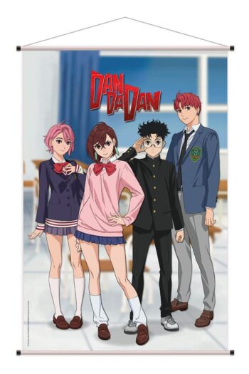 Dandadan Wallscroll Ghosts, Aliens & Homework 60 x 90 cm