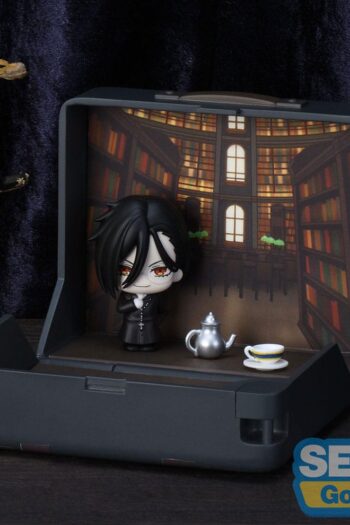 Black Butler: Boarding School Arc Petite World Memories Mini Figure Sebastian Michaelis (EX) 8 cm
