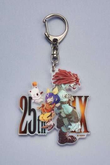 Final Fantasy IX Acrylic Keychain 25th Anniversary Eiko & Salamander