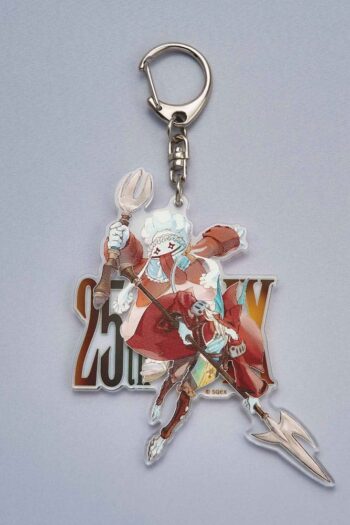 Final Fantasy IX Acrylic Keychain 25th Anniversary Quina & Freija