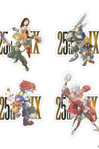 Final Fantasy IX Sticker Pack 25th Anniversary