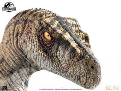 Jurassic Park III Bust Female Velociraptor White Queen 75 cm by Ecc Elite - immagine 8