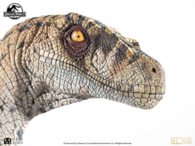 Jurassic Park III Bust Female Velociraptor White Queen 75 cm by Ecc Elite - immagine 6
