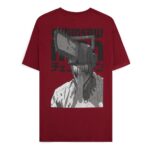 Chainsaw Man T-Shirt Smile Bordeaux  Size S