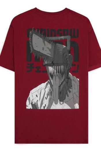 Chainsaw Man T-Shirt Smile Bordeaux  Size M