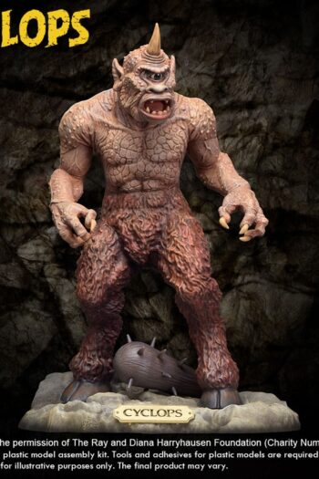 Cyclops figure Plastic Model Kit 1/72 Renewal Package 23 cm