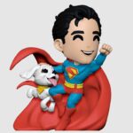 Superman 2025 Vinyl Figure Superman & Krypto 13 cm