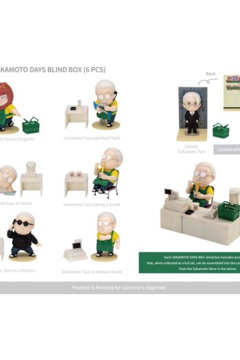 Sakamoto Nichijou Store Series figures Sakamoto Taro Blind Box (6)