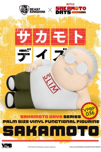Sakamoto Days Piggy Vinyl Bank Taro Sakamoto 14 cm
