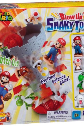 Super Mario game Blow Up! Shaky Tower