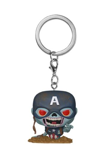 Marvel Zombies POP! Vinyl Keychains 4 cm Captain America Display (12)
