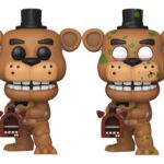 Funko Fusion POP! Games Vinyl Figures Freddy Fazbear with Pizza Launcher w/CH 9 cm Assortment (6)