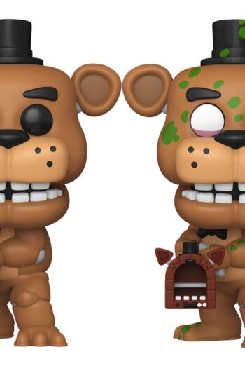 Funko Fusion POP! Games Vinyl Figures Freddy Fazbear with Pizza Launcher w/CH 9 cm Assortment (6)